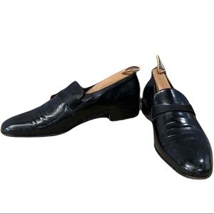 Rochester Bally Mens Shoes Black Sz. 8M S
